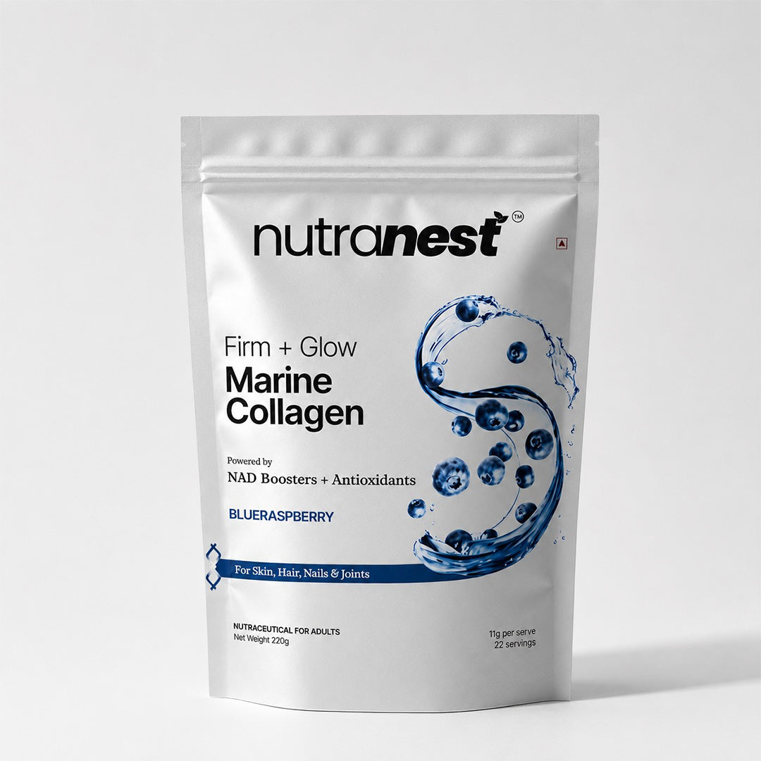 Marine Collagen With L-Glutathione, Niacinamide & Betaine — Blue Raspberry